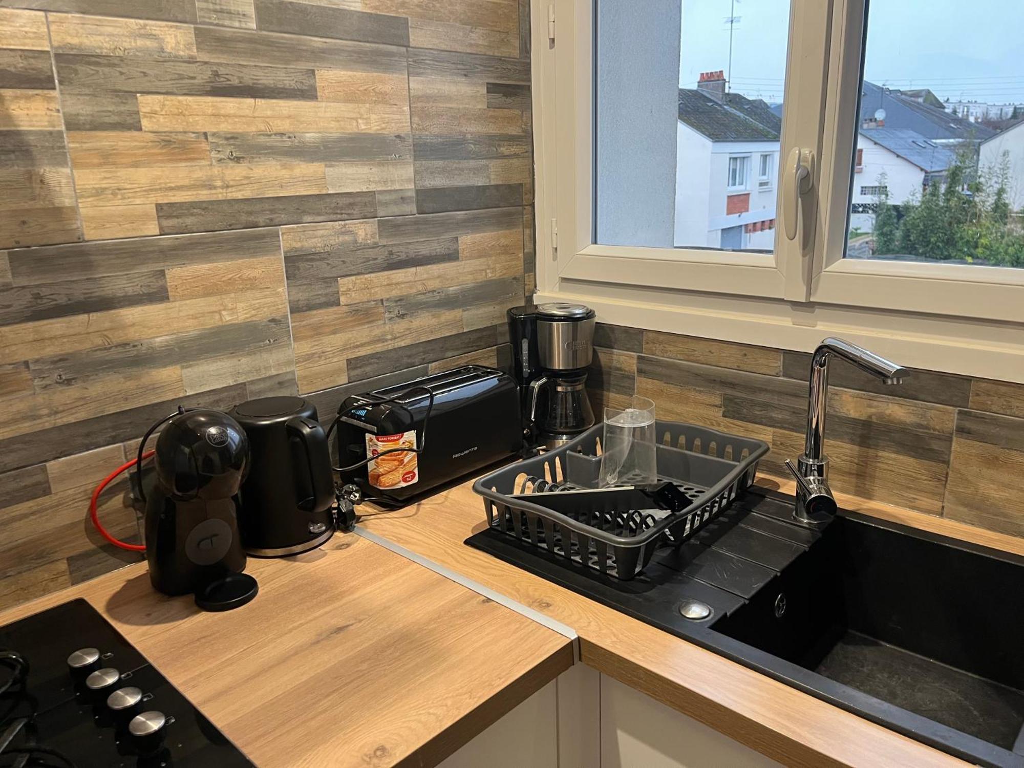 Apartamento F3 2 Un Salon Avec Wifi Saint-Jean-de-la-Ruelle